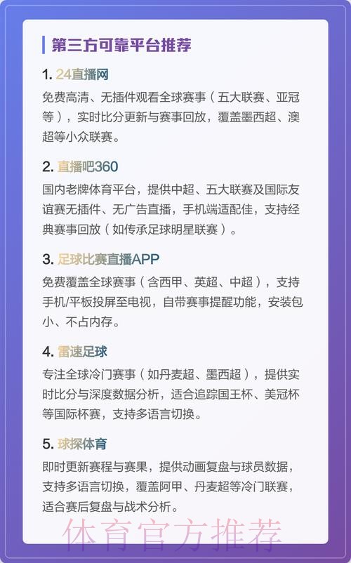 世界杯前瞻:最新预测与高清直播平台推荐 世界杯前瞻:最新预测与高清直播平台推荐